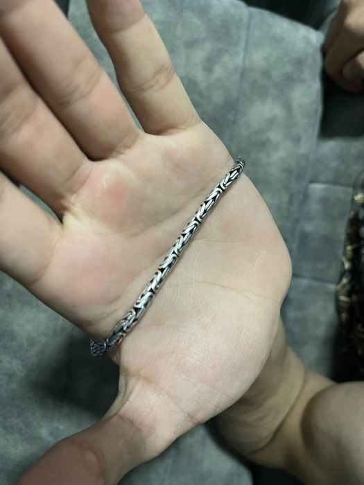 Продается серебрянный трос 925 проба Лисий хвост