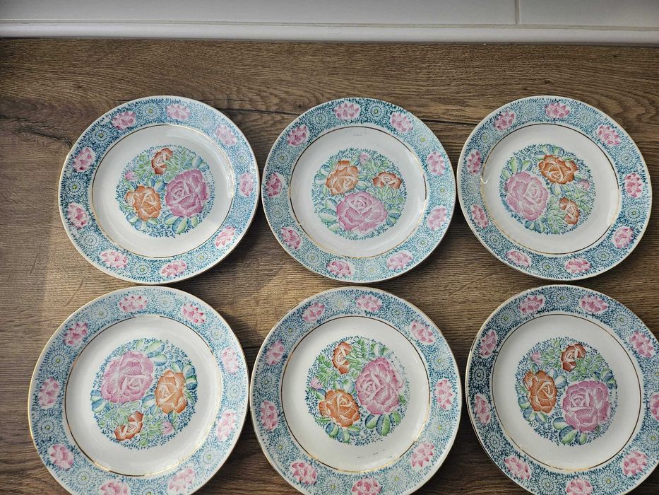 Set 6 farfurii din portelan chinezesc