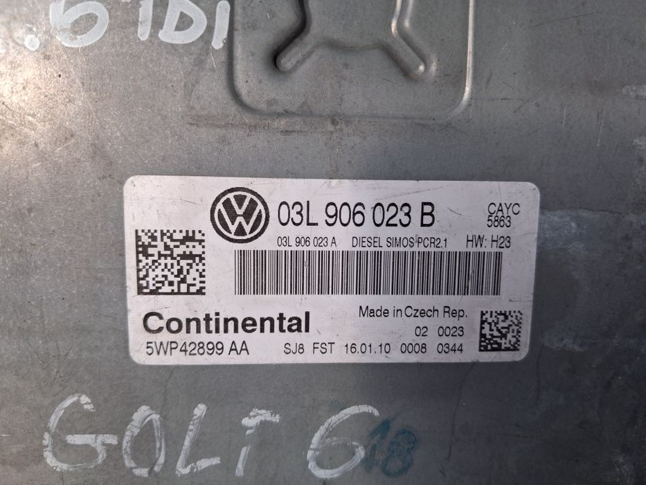 Компютър двигател 1.6TDi Golf/Passat