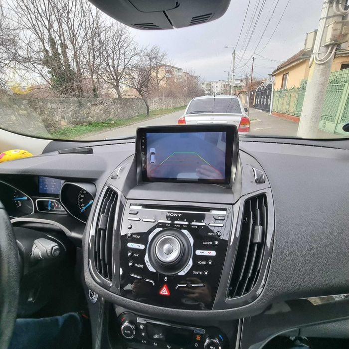 Navigatie Android Ford Kuga Waze YouTube GPS BT USB
