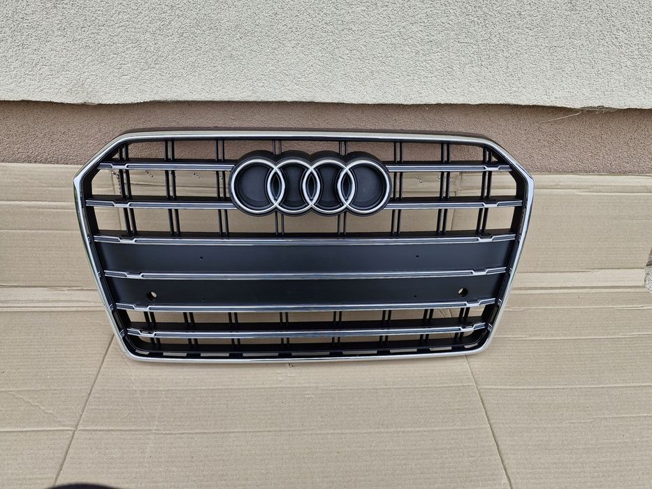 Grila centrala Audi A6 C7 S6 facelift 2014-2018 NOUA