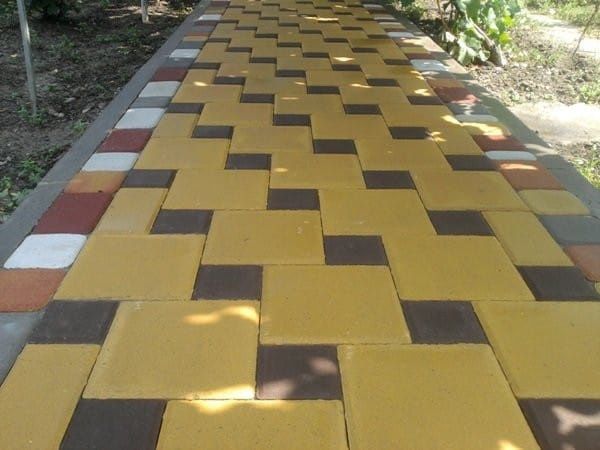 Брусчатка квадрат 20×20 плитка