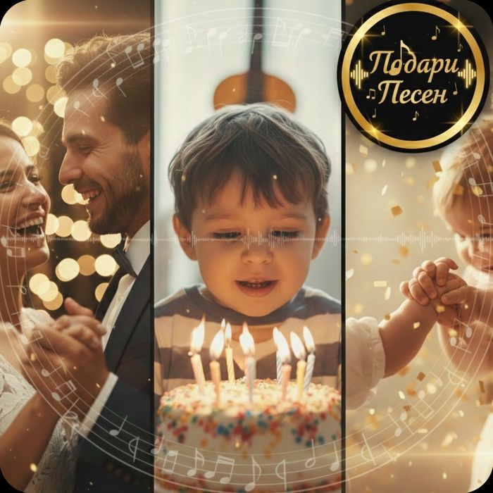 Подари персонализирана песен  за всеки повод