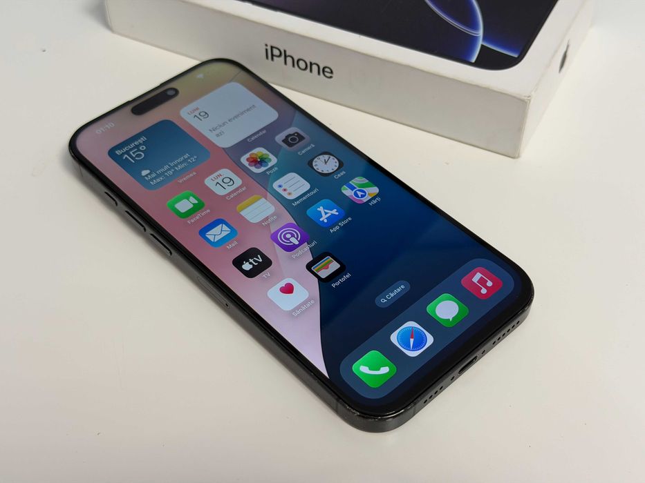 iPhone 16 Pro Max, Black Titanium, 256Gb, Liber de retea | Cod - G962