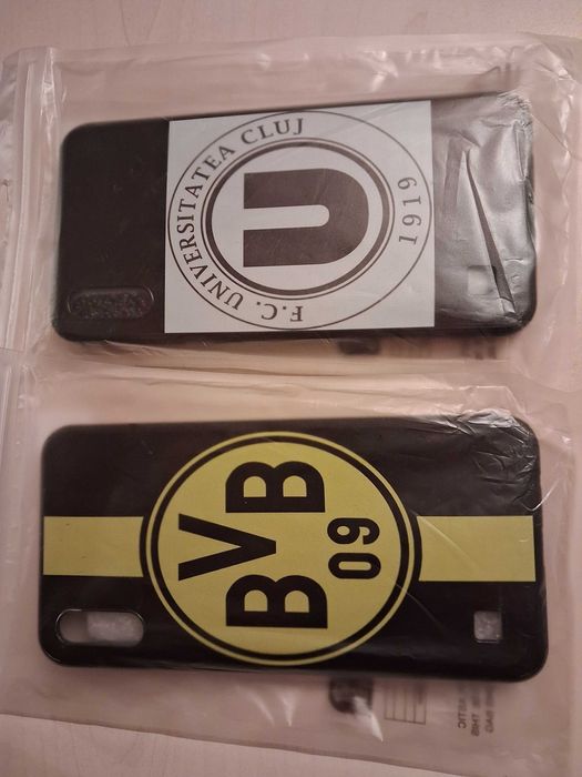 Huse spate personalizate Samsung Galaxy A10 UCluj si Borussia Dortmund