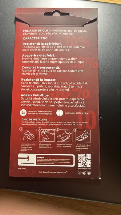 Folie sticla Iphone 13 Pro