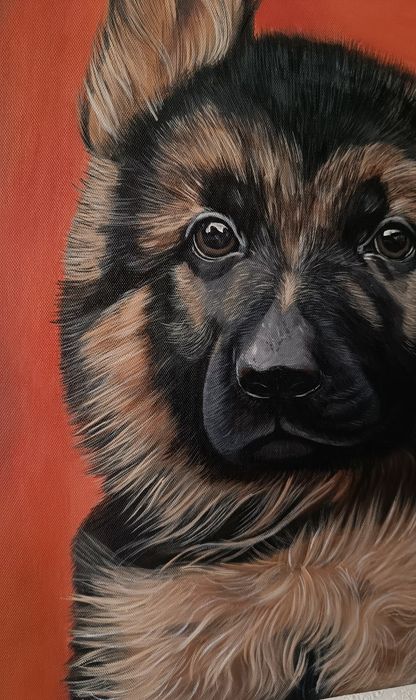 Портрет питомца по фото. На заказ