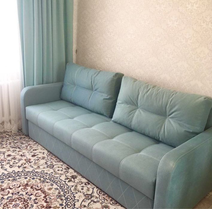 Продам диван, тройной расклад, при раскладе полноценная двухспалка