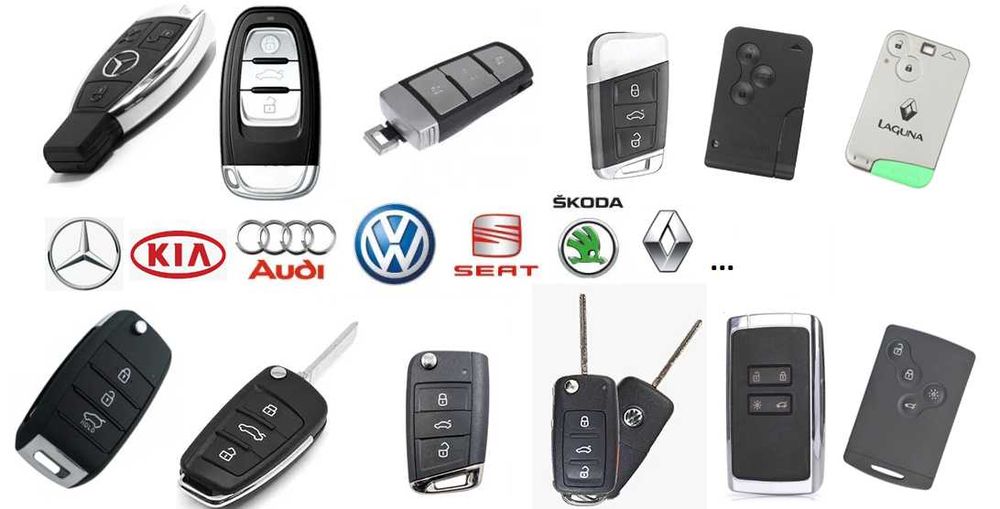 Chei auto carcase diverse VW Skoda Dacia Ford Audi Kia Opel Renault ..