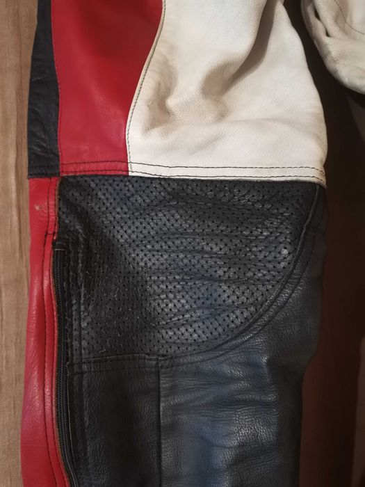 Мото панталон кожен