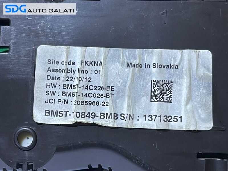 Ceas Ceasuri Cluster Instrumente Bord Maxidot Ford Focus 3 2010 - 2018 Cod BM5T-10849-BMB [2850]