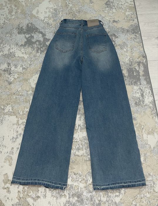 джинсы синие летние