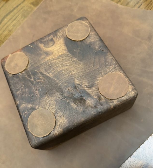 Пепелник за пури от Орех