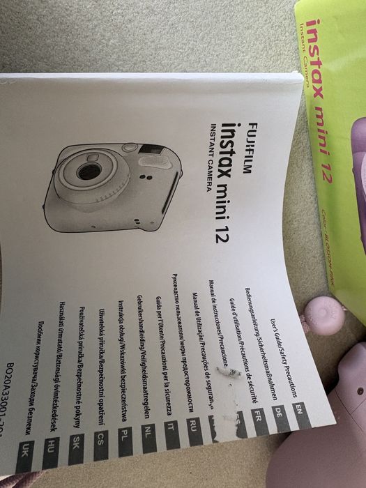 Instax mini 12 фотоапарат