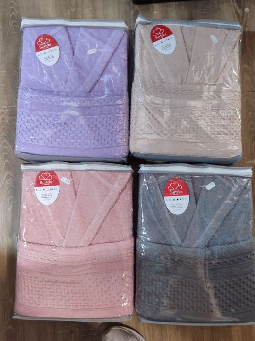 НОВИ Хавлиени халати до 4XL