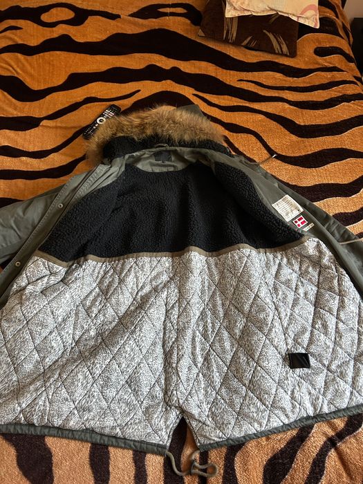 Geaca Minimum unisex cu blana naturala