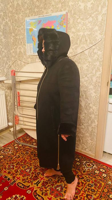 Дубленка зима размер 54