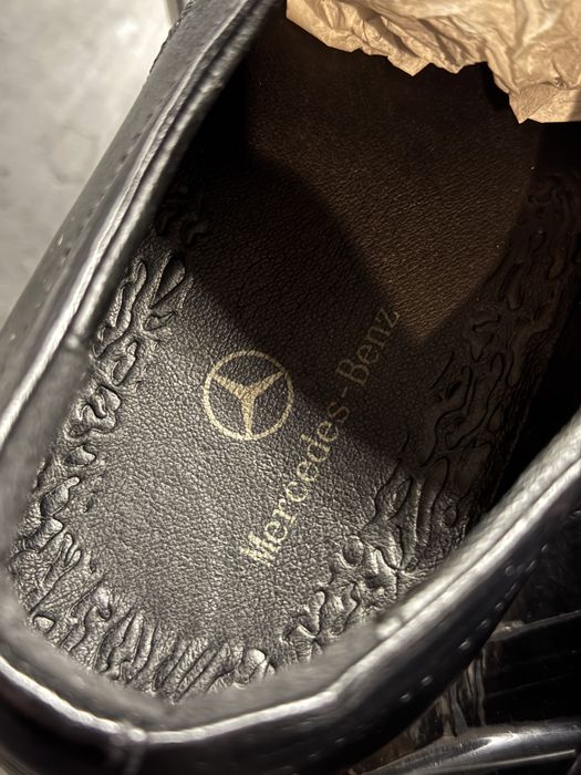 Оригинални обувки Mercedes-Benz от естествена кожа