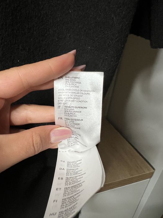 Rochie-pulover Marco Polo marimea L cu 55% Lana si Alpaca