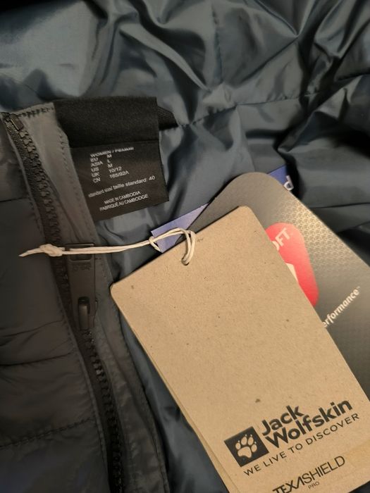 Оригинално JACK WOLFSKIN Дамско яке EISBACH Coat Jack Wolfskin дамски