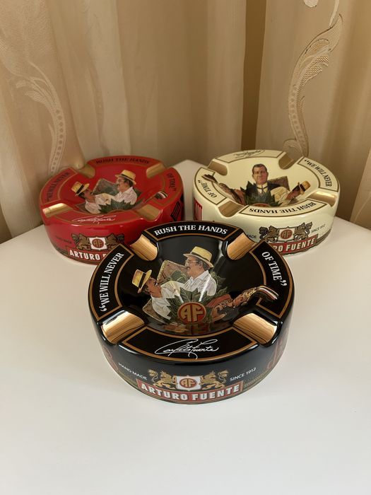 Arturo Fuente пепелник за пури – 4 места, керамика, подаръчна кутия