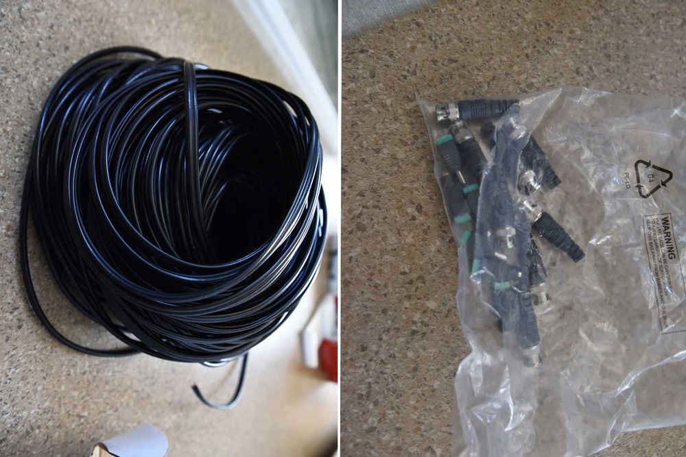 Kit complet 4 camere supraveghere Hikvision 1080P