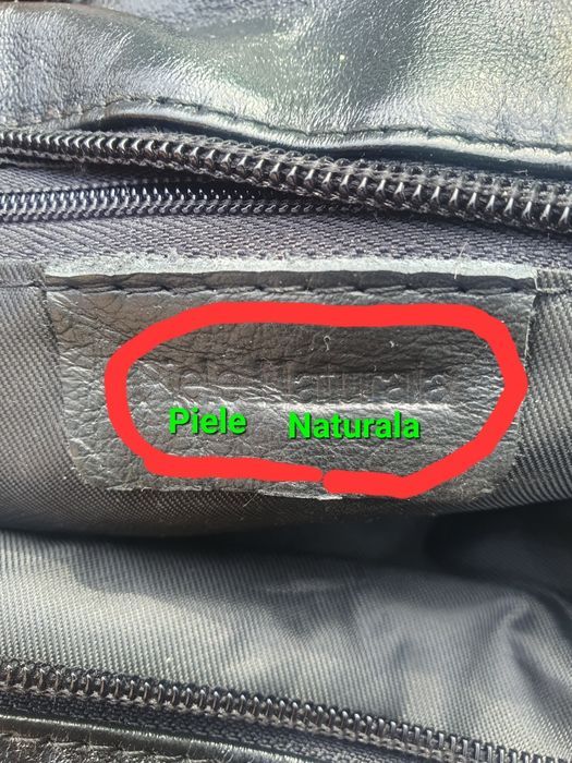 Geanta umar piele naturala