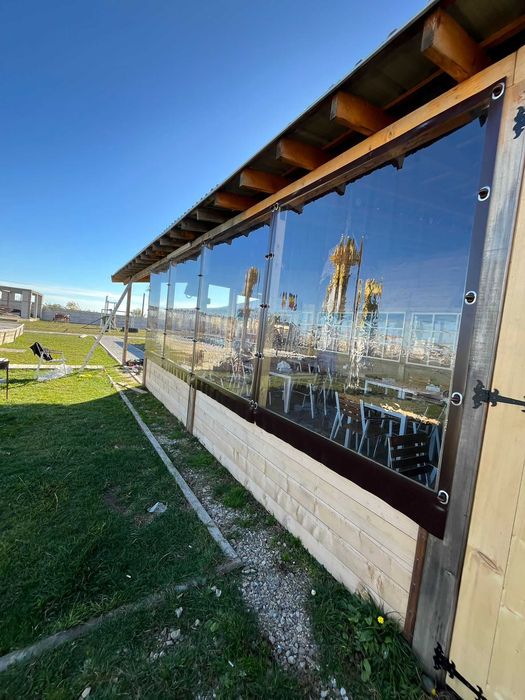 Producator folie terasa/ folii terase si foisoare transparenta