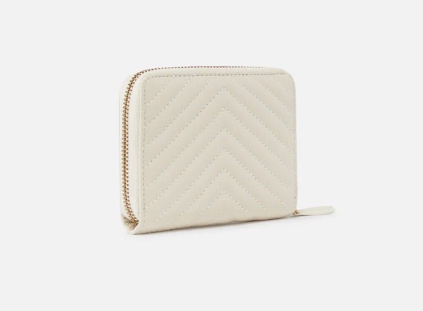 Портфейл Pinko Бял/Черен