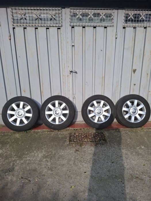 Jante VW + cauciucuri 205/55/16
