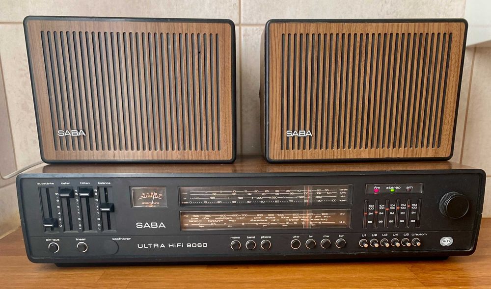 Ресивер SABA HIFI 9060 + акустика