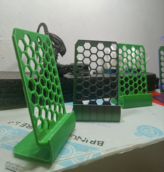 Suport telefon mobil hexagonal