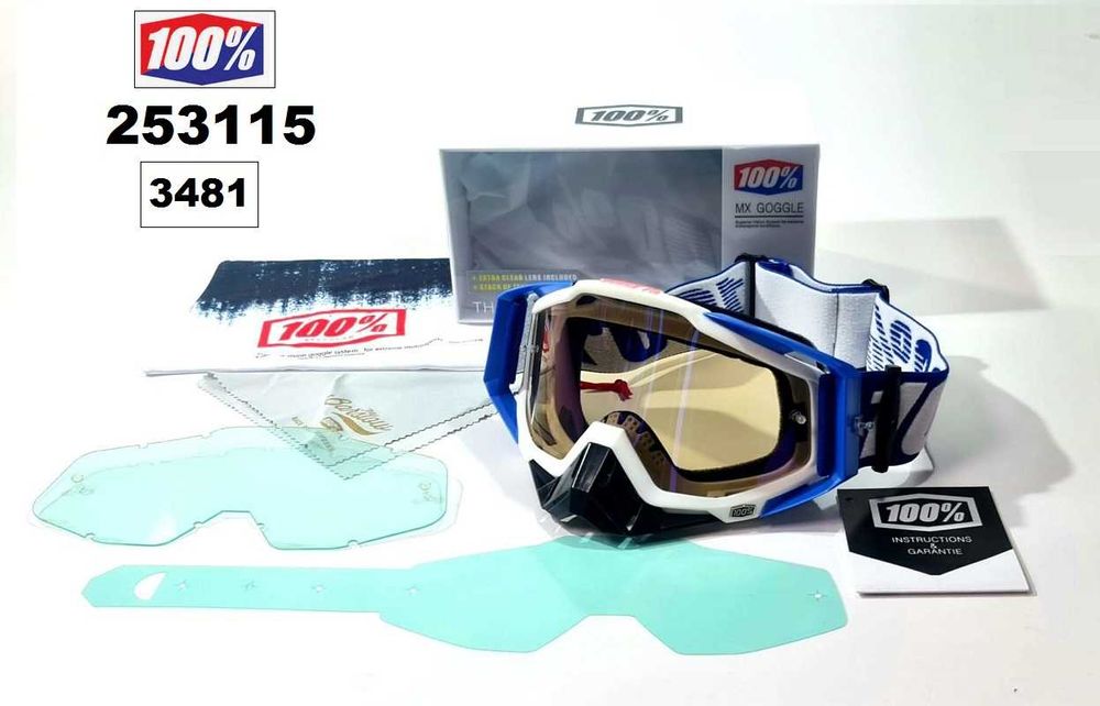 Очила мотор - MX GOGGLE 100%