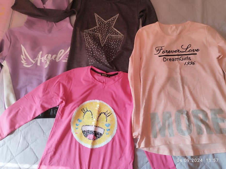 Детски блузи и суичър размер 146..