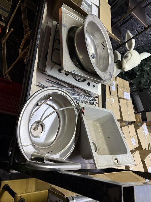 Раковины, плиты, разное