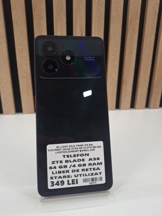 ZTE Blade A36 / 64GB / 4GB RAM / #59073