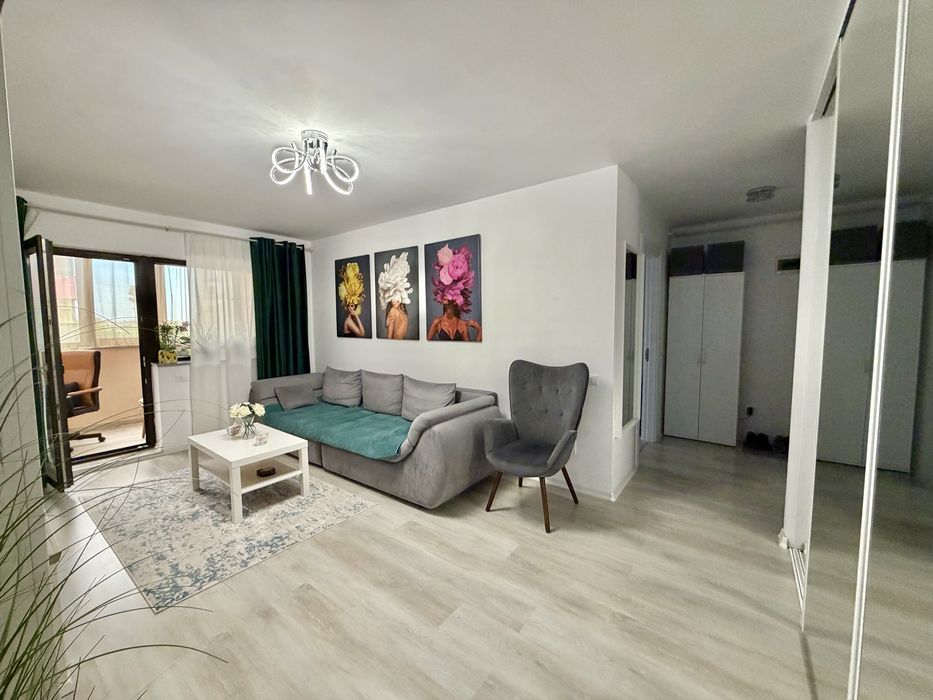 Apartament 2 camere complet mobilat si utilat loc de parcare si boxa inclusa