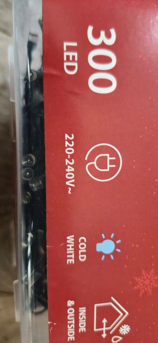 Коледни лампи 39 метра