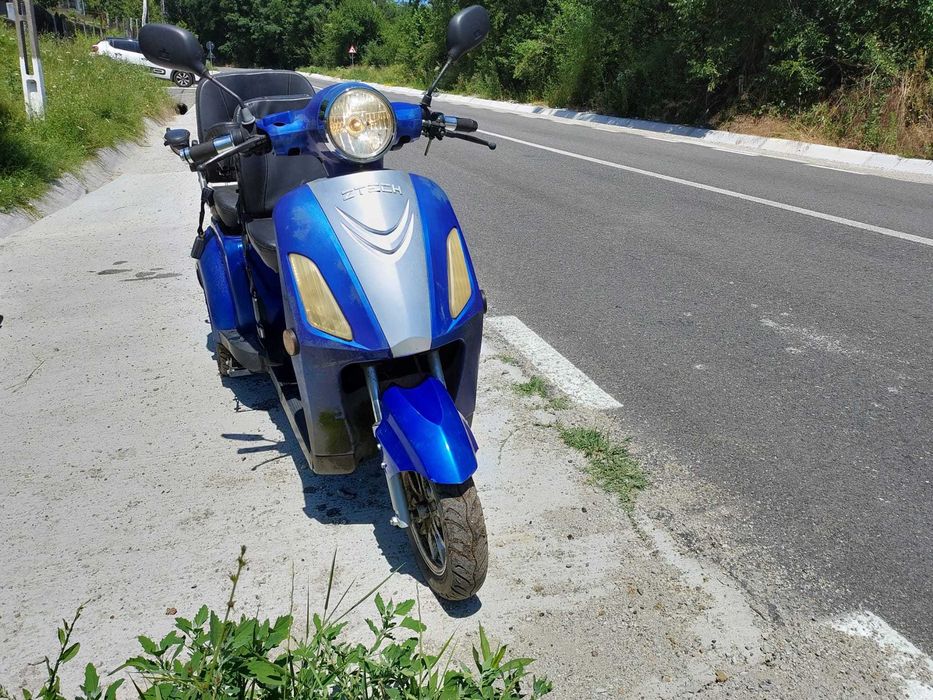 Tricicletă electrică Z-Tech ZT 18, 2 locuri, 1000 W, an fabricație 2020