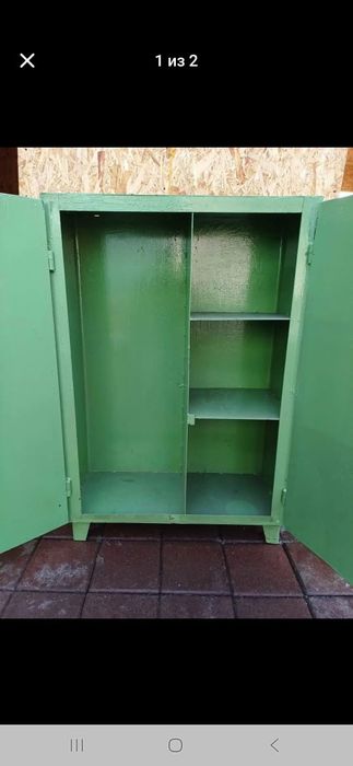 Сейф шкаф металлический