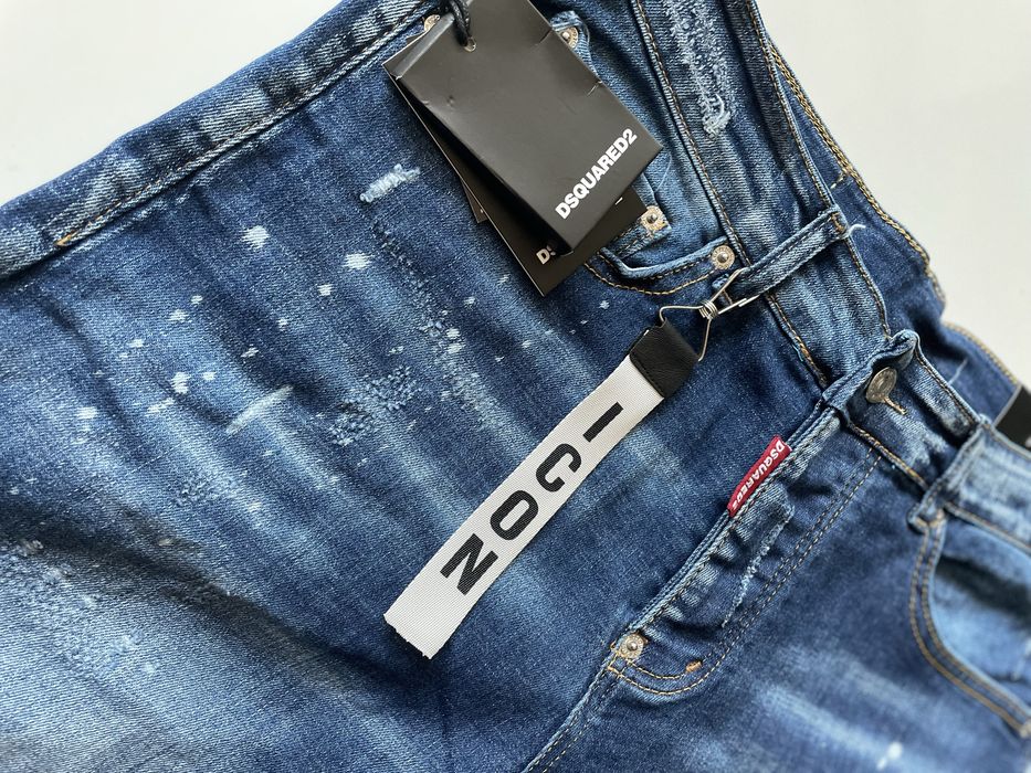 Мъжки дънки в син цвят