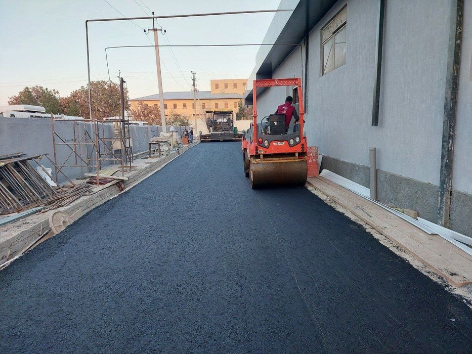 Asfaltlash va latok bardiyor