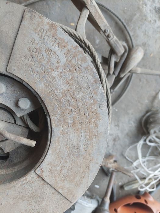 Лебедка ручная, таль