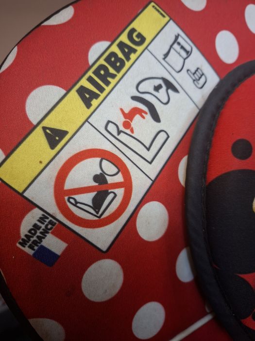 Scaun copii pentru mașina, Minie Mouse, 0-18 Kg, cu scoica autorevers