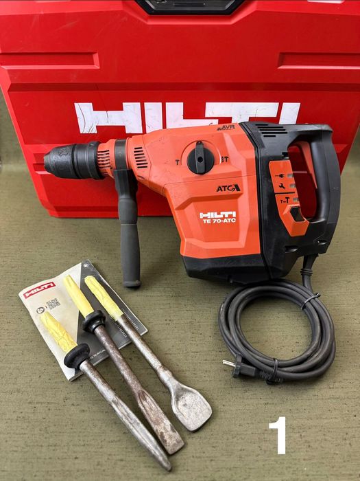 Hilti TE 70-ATC / AVR – 3 броя ударо - пробивни перфоратори – 2025 г.
