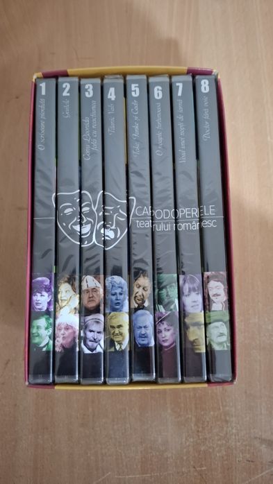 Colecție de DVD-URI de la colecția Dilema si colecția Prisos Break