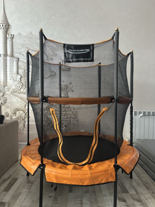Детский батут TRAMPOLINEPRO до 60 кг идеально для малышей