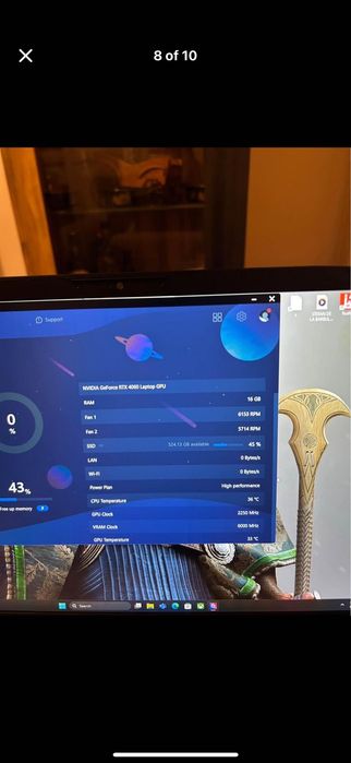 Vând leptop msi katana