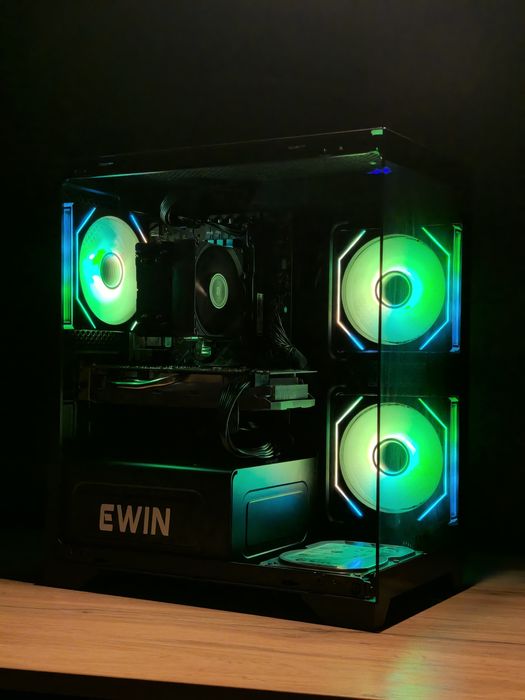 Игровой компьютер как i7 10700 /RX 580 8g/16 D4