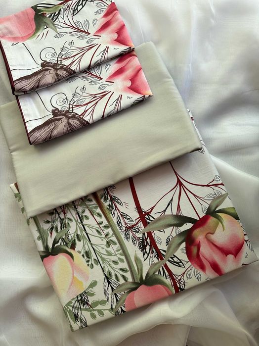 Спален комплект Цветя и Пеперуди 100 % памуk